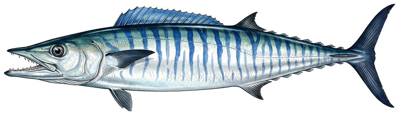 Wahoo illustration