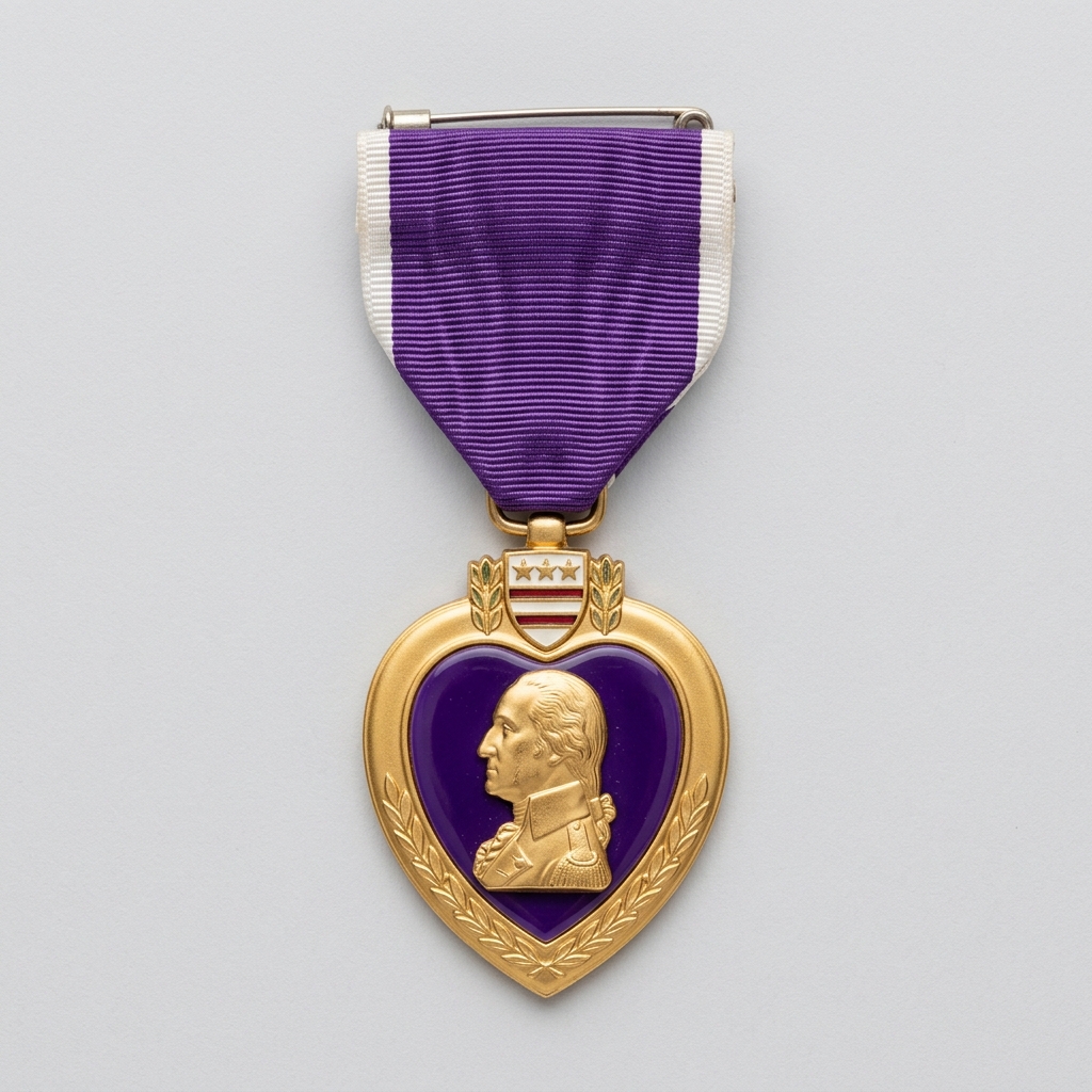 Purple Heart Medal Awarded to Capt. Jon Ray